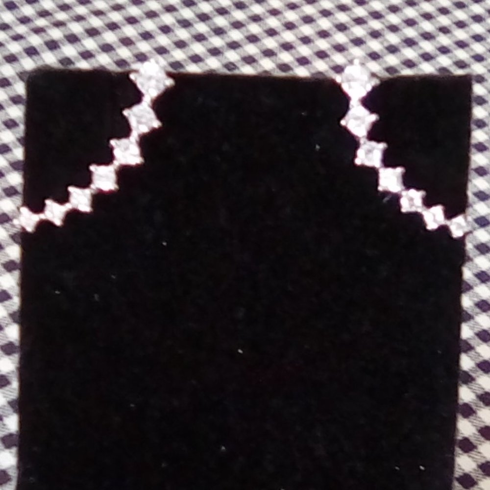 Faux Diamond Ear Crawlers